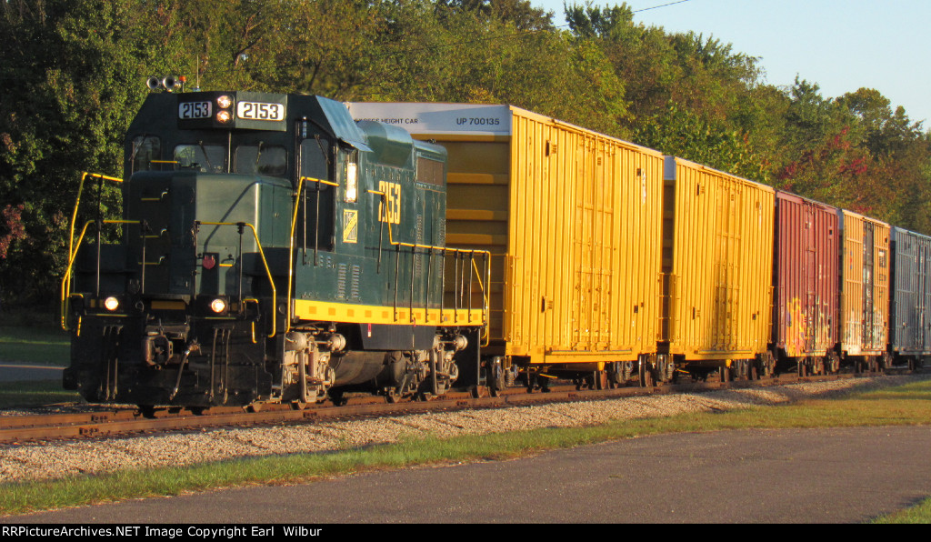 Ohio South Central Railroad (OSCR) 2153